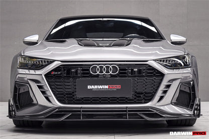 DarwinPRO 2019-2025 Audi RS7 Quattro & RS6 Avant C8 IMP Design Ver.2 Front Bumper - DarwinPRO Aerodynamics