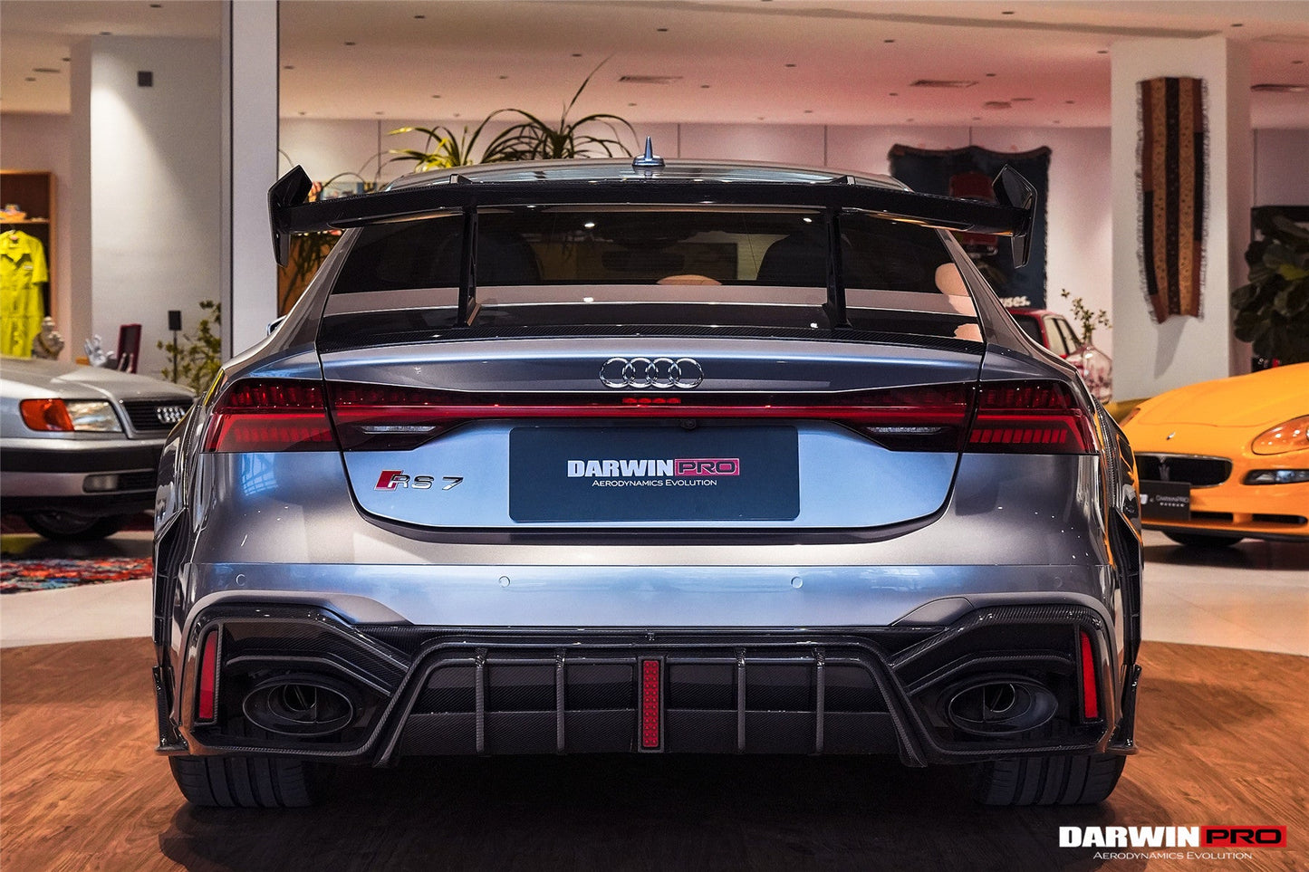 DarwinPRO 2019-2025 Audi RS6 Avant C8 & RS7 C8 Quattro IMP Design Rear Diffuser