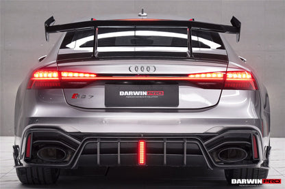 DarwinPRO 2019-UP Audi RS6 Avant C8 RS7 C8 Quattro IMP Design Rear Diffuser