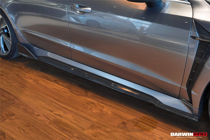 DarwinPRO 2019-2025 Audi RS6 Avant C8 & RS7 C8 Quattro IMP Design Side Skirts Under Board