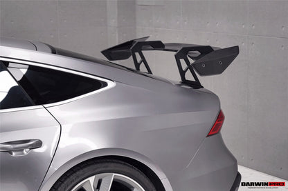 DarwinPRO 2019-UP Audi RS7 A7 S7 C8 Quattro IMP Design  Carbon fiber Trunk Spoiler Wing