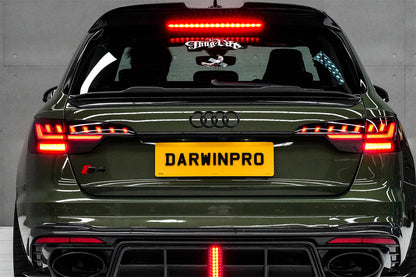 DarwinPRO 2017-2025 Audi S4 Avant B9 B9.5 BKSS style Carbon Fiber Trunk Spoiler
