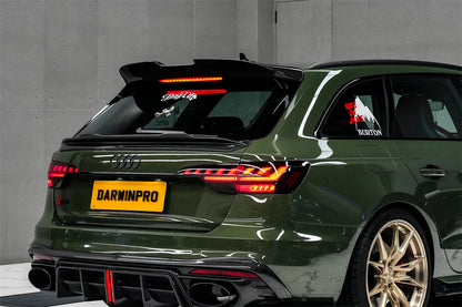 DarwinPRO 2017-2025 Audi S4 Avant B9 B9.5 BKSS style Carbon Fiber Trunk Spoiler