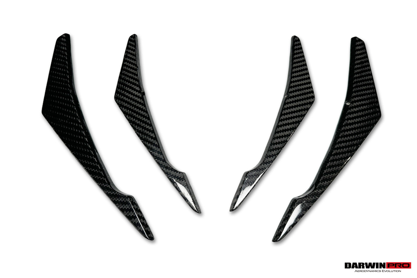 2019-2025 BMW M8 F91 F92 F93 AD Style Autoclave Carbon Fiber Front Bumper Canards