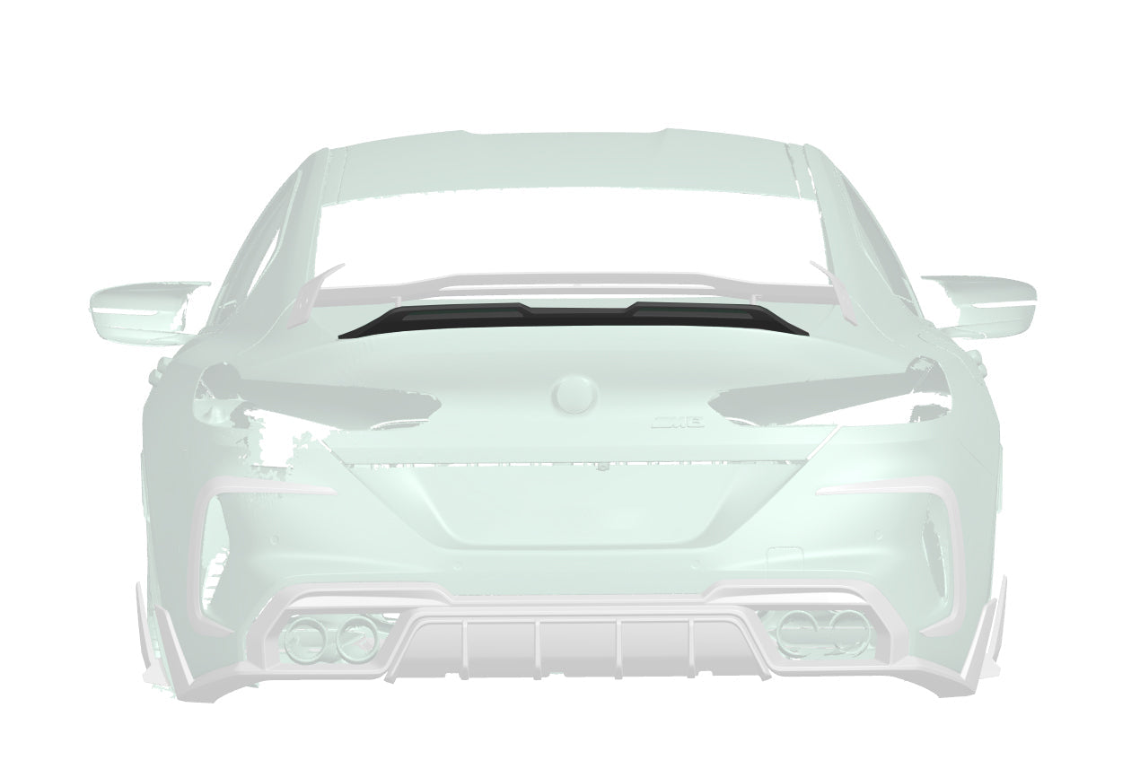 2019-2025 BMW M8 F93 8 Series G16 AD Style Autoclave Carbon Fiber Trunk Spoiler