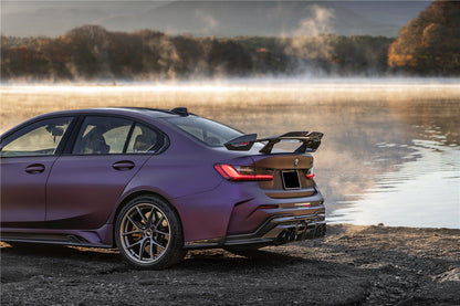 2021-UP BMW M3 G80 G20 BKSSII Style Carbon Fiber Trunk Spoiler