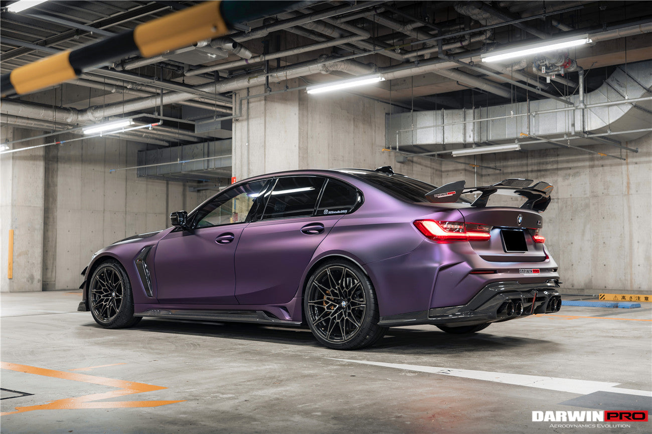 2021-UP BMW M3 G80 G20 BKSSII Style Carbon Fiber Trunk Spoiler