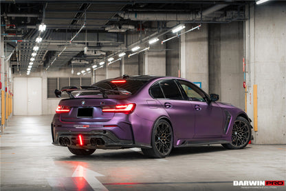 2021-UP BMW M3 G80 G20 BKSSII Style Carbon Fiber Trunk Spoiler