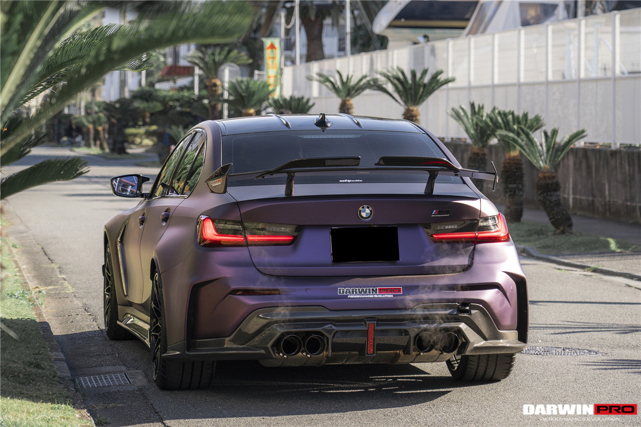 2021-UP BMW M3 G80 G20 BKSSII Style Carbon Fiber Trunk Spoiler