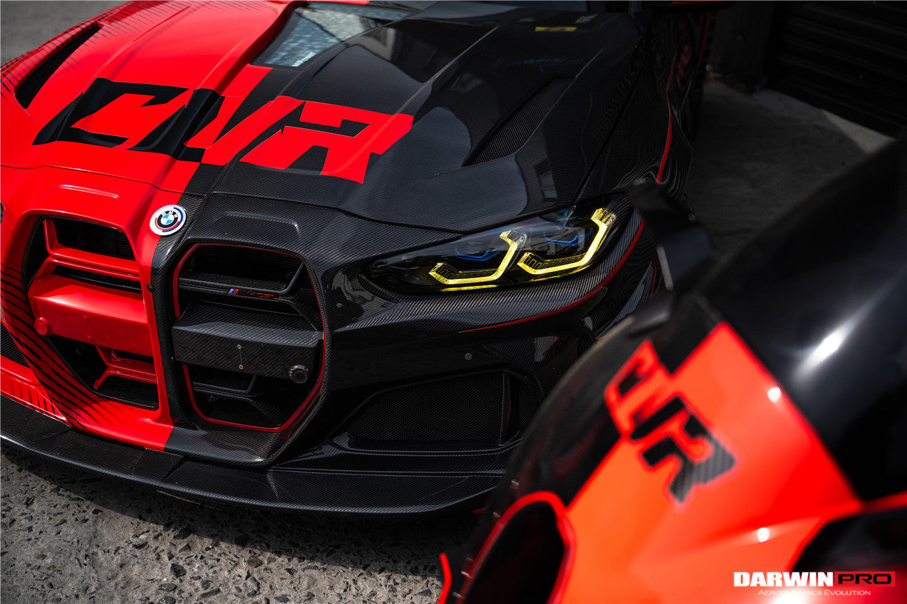 DarwinPRO 2021-UP BMW M4 G82 G83 BKSSII Style Front Bumper and Front Fender and Side Skirts - DarwinPRO Aerodynamics