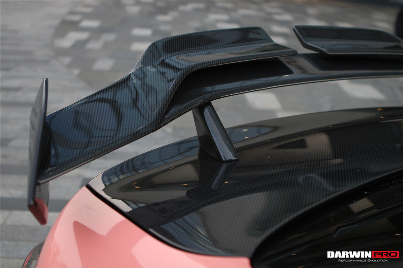 2021-UP BMW M4 G82 4 Series G22 BKSSII Style Carbon Fiber Trunk Spoiler - DarwinPRO Aerodynamics