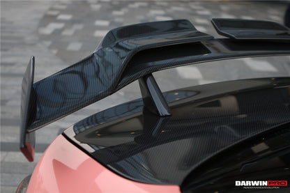 2021-UP BMW M4 G82 4 Series G22 BKSSII Style Carbon Fiber Trunk Spoiler - DarwinPRO Aerodynamics