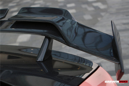 2021-UP BMW M4 G82 4 Series G22 BKSSII Style Carbon Fiber Trunk Spoiler - DarwinPRO Aerodynamics