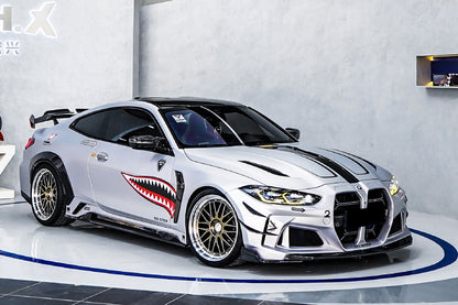 2021-UP BMW M4 G82 Coupe BKSSII Style Wide Fender Flares