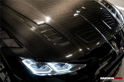 2021-UP BMW M3 G80 G81 M4 G82 G83 BKSSII Style Carbon Fiber Hood - DarwinPRO Aerodynamics