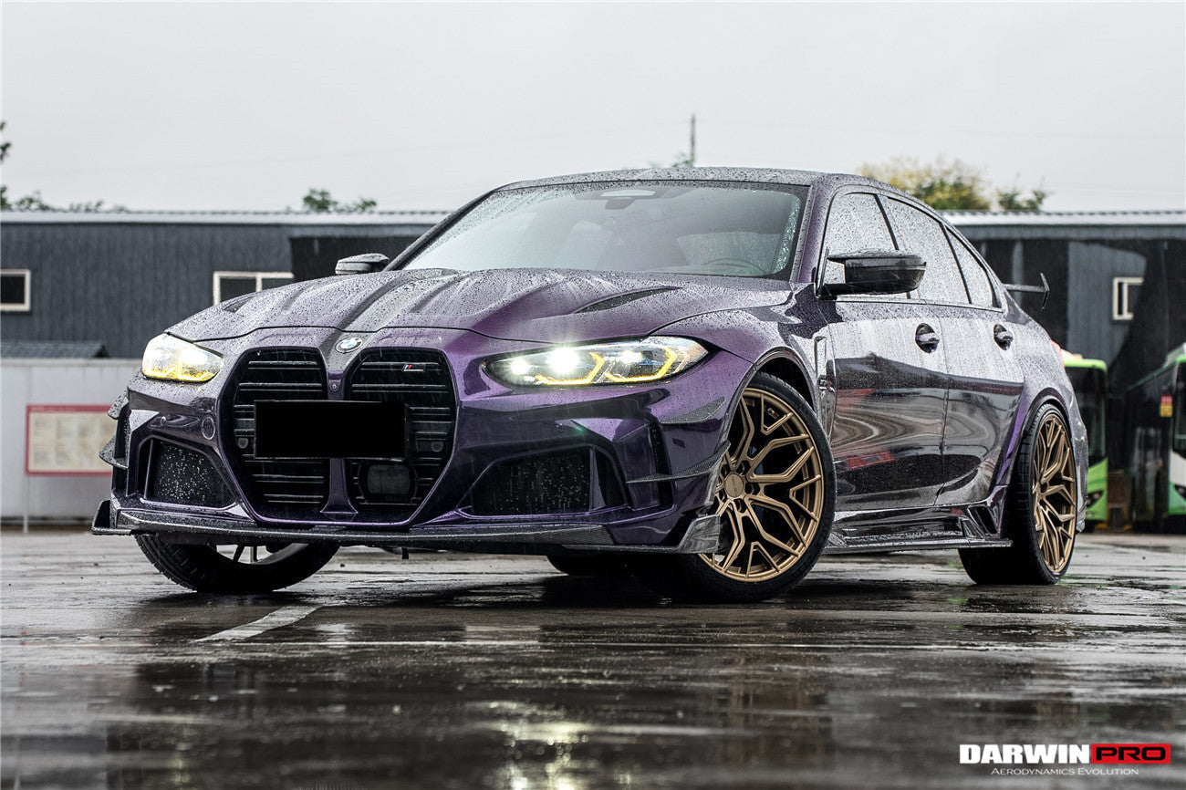 2021-UP BMW M3 G80 BKSSII Style Carbon Fiber Full Wide Body Kit