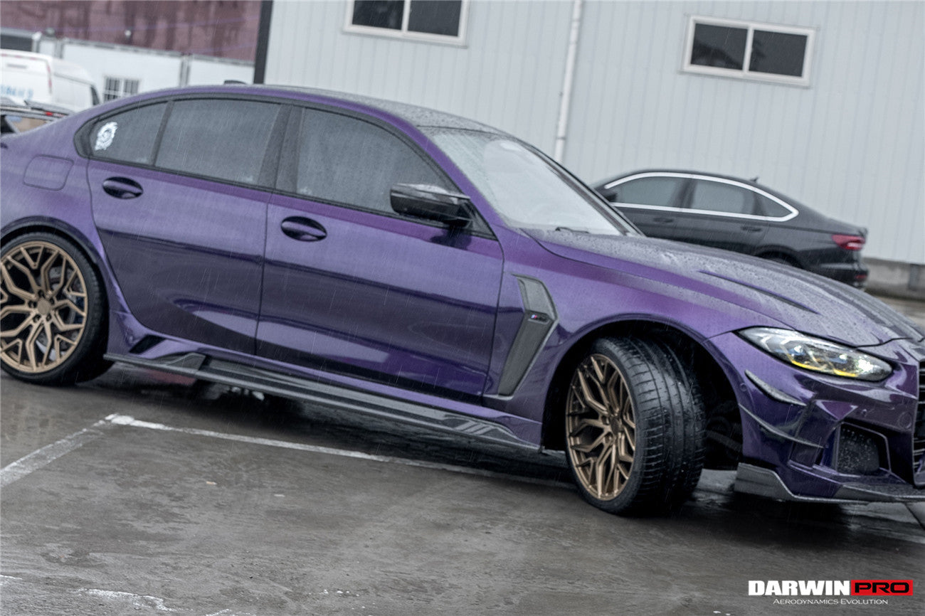 2021-UP BMW M3 G80 BKSSII Style Carbon Fiber Full Wide Body Kit