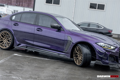 2021-UP BMW M3 G80 BKSSII Style Carbon Fiber Full Wide Body Kit