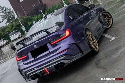 2021-UP BMW M3 G80 BKSSII Style Carbon Fiber Full Wide Body Kit