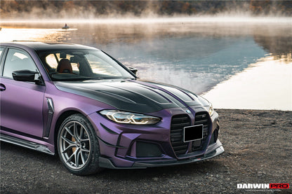 2021-UP BMW M3 G80 BKSSII Style Carbon Fiber Full Wide Body Kit