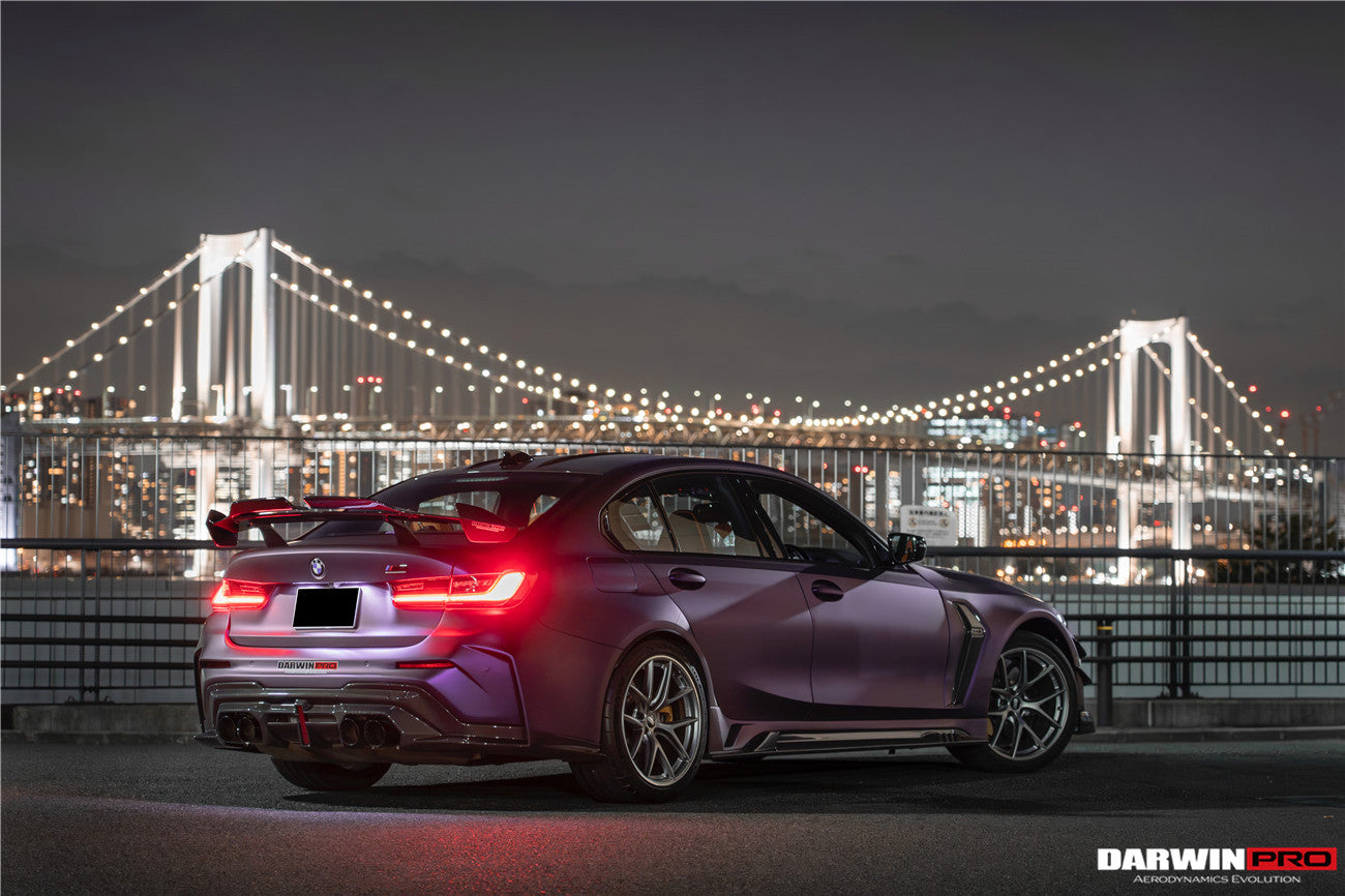 2021-UP BMW M3 G80 BKSSII Style Carbon Fiber Full Wide Body Kit