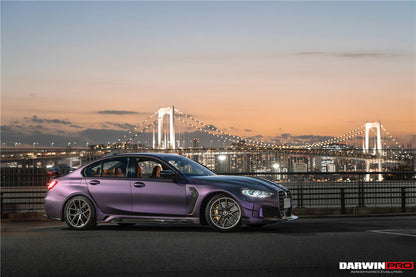 2021-UP BMW M3 G80 BKSSII Style Carbon Fiber Full Wide Body Kit
