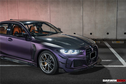 2021-UP BMW M3 G80 G81 BKSSII Style Front Bumper and Front Fender and Side Skirts