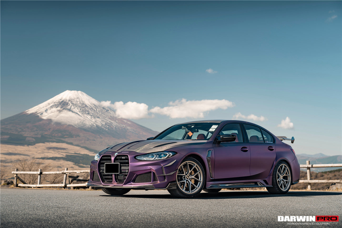 2021-UP BMW M3 G80 BKSSII Style Carbon Fiber Full Wide Body Kit