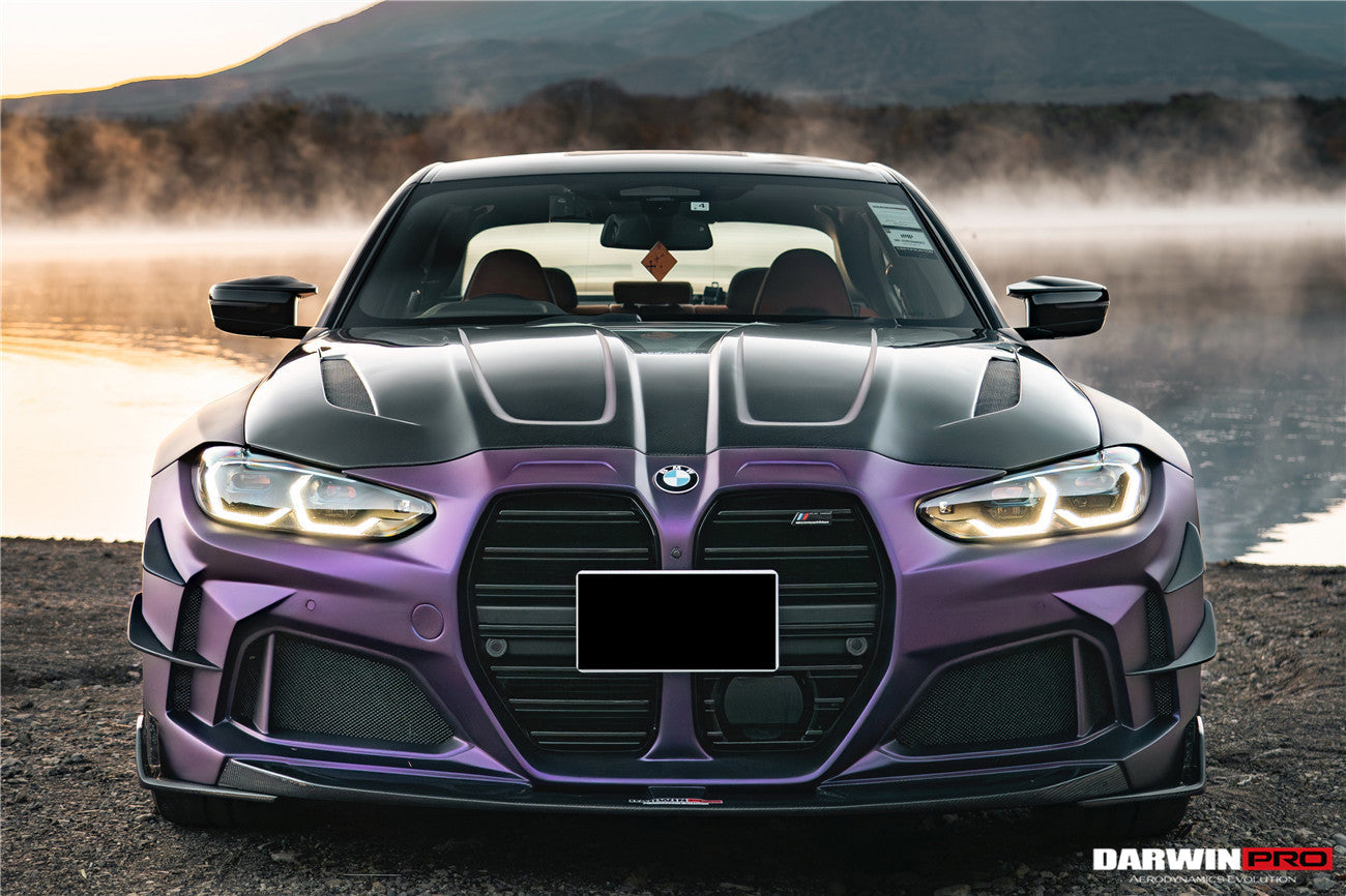 2021-UP BMW M3 G80 BKSSII Style Carbon Fiber Full Wide Body Kit