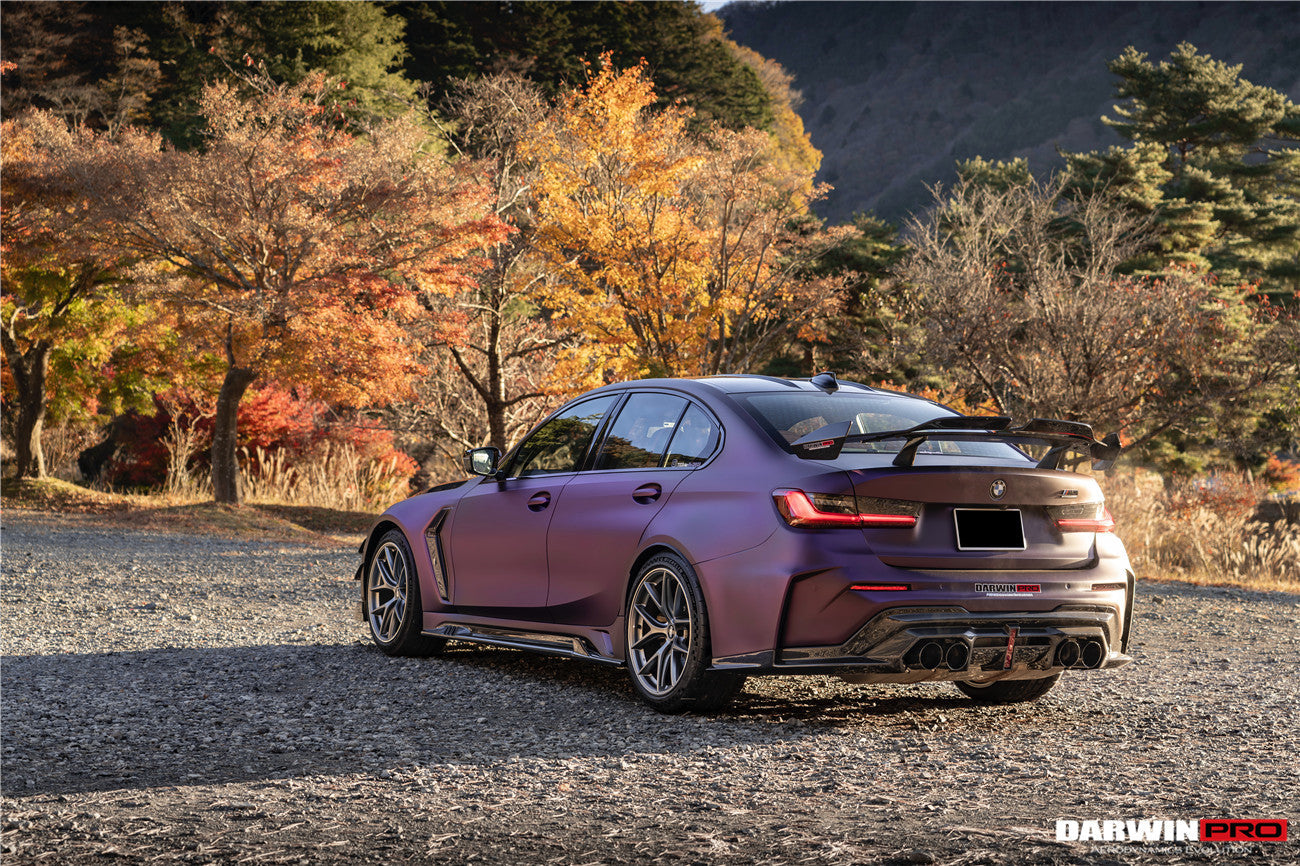 2021-UP BMW M3 G80 BKSSII Style Carbon Fiber Full Wide Body Kit