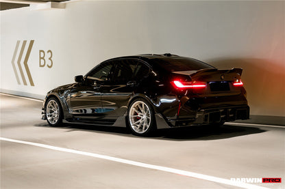 2021-UP BMW M3 G80 BKSS Style Carbon Fiber Side Skirts