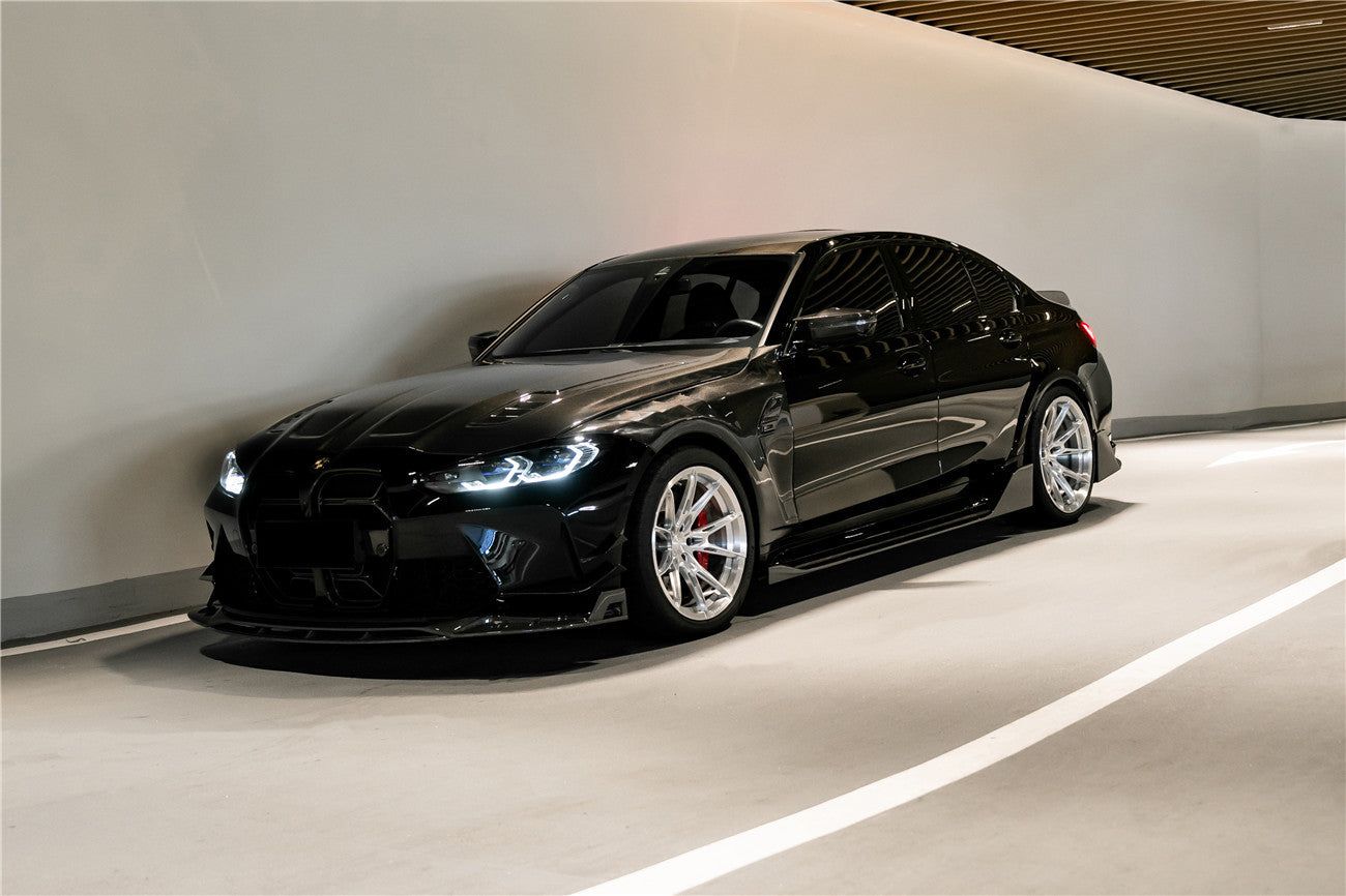 2021-UP BMW M3 G80 BKSS Style Carbon Fiber Side Skirts