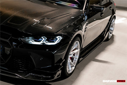 2021-UP BMW M3 G80 BKSS Style Carbon Fiber Side Skirts