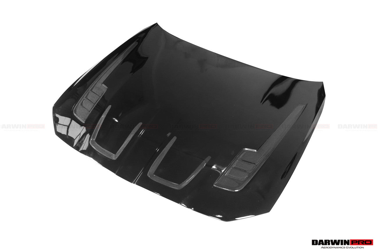 2021-UP BMW M3 G80 G81 M4 G82 G83 BKSSII Style Carbon Fiber Hood - DarwinPRO Aerodynamics