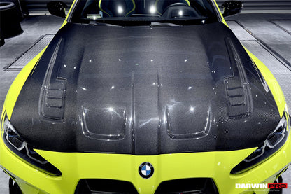 2021-UP BMW M3 G80 G81 M4 G82 G83 BKSSII Style Carbon Fiber Hood - DarwinPRO Aerodynamics