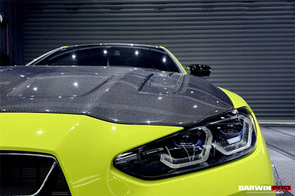 2021-UP BMW M3 G80 G81 M4 G82 G83 BKSSII Style Carbon Fiber Hood - DarwinPRO Aerodynamics