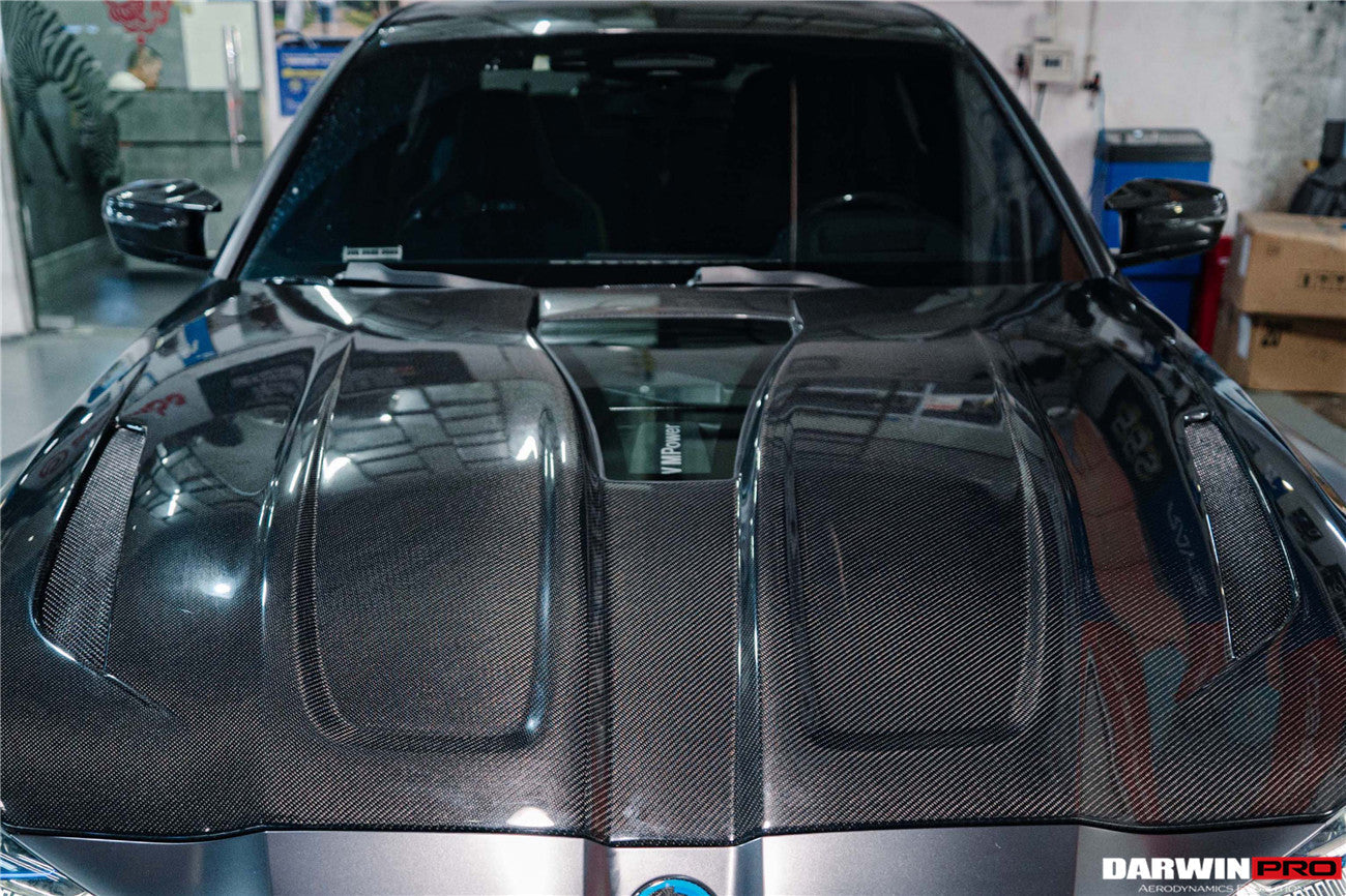2021-2024 BMW M3 G80 G81 M4 G82 G83 IMP Performance Carbon Fiber Hood - DarwinPRO Aerodynamics