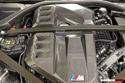 2021-UP BMW M3 G80 M4 G82 G83 DRY Carbon Fiber Engine Cover