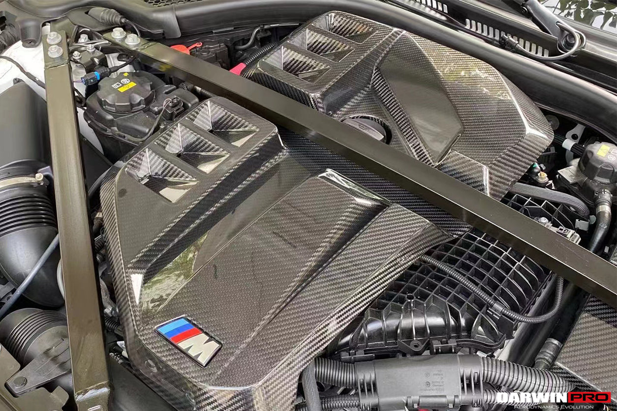 2021-UP BMW M3 G80 M4 G82 G83 DRY Carbon Fiber Engine Cover