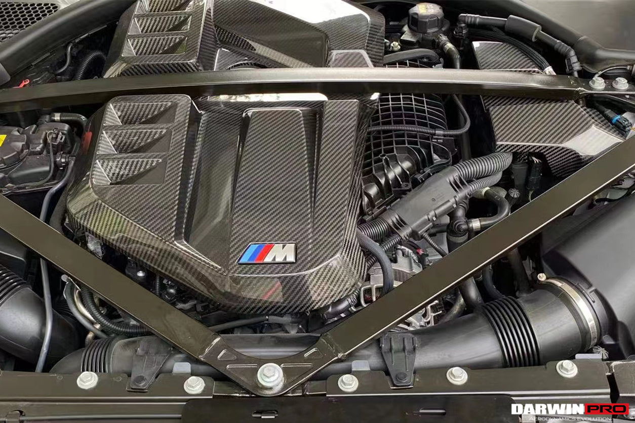 2021-UP BMW M3 G80 M4 G82 G83 DRY Carbon Fiber Fuse Cover