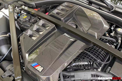 2021-UP BMW M3 G80 M4 G82 G83 DRY Carbon Fiber Fuse Cover