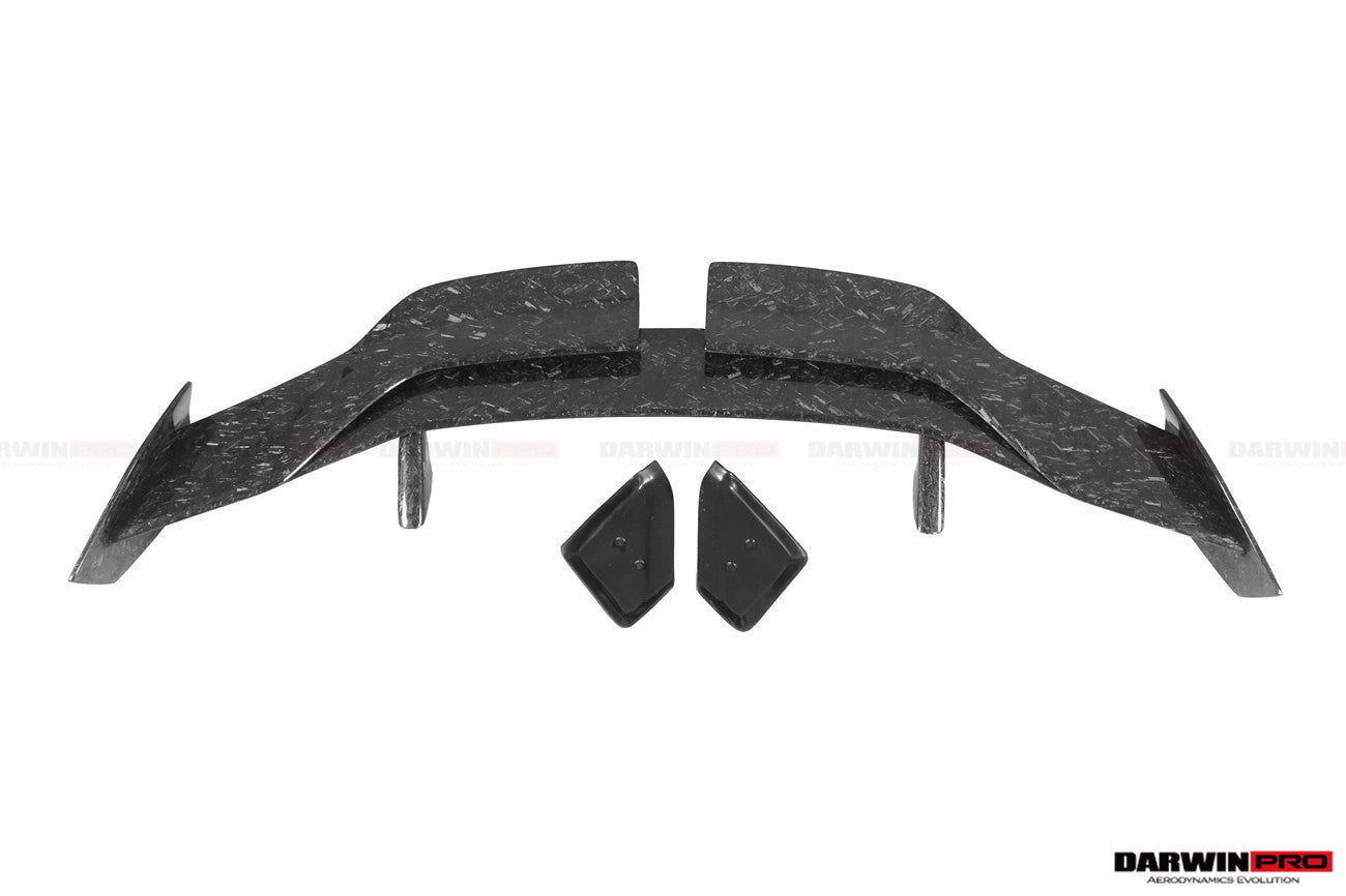 2021-UP BMW M4 G82 4 Series G22 BKSSII Style Carbon Fiber Trunk Spoiler - DarwinPRO Aerodynamics