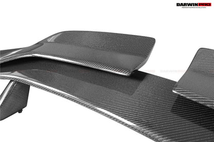 2021-UP BMW M4 G82 4 Series G22 BKSSII Style Carbon Fiber Trunk Spoiler - DarwinPRO Aerodynamics