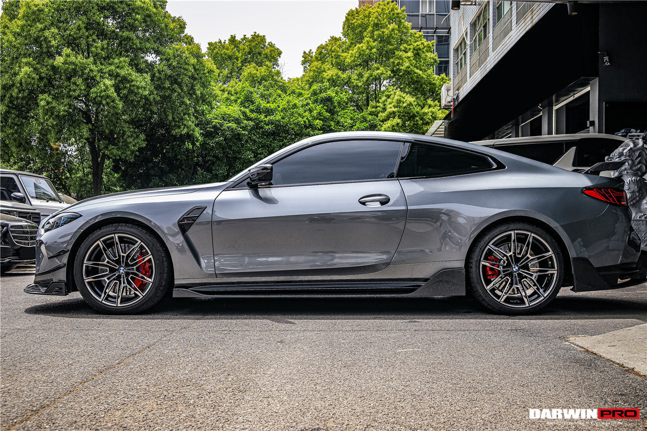2021-UP BMW M4 G82 G83 BKSS Style Carbon Fiber Side Skirts