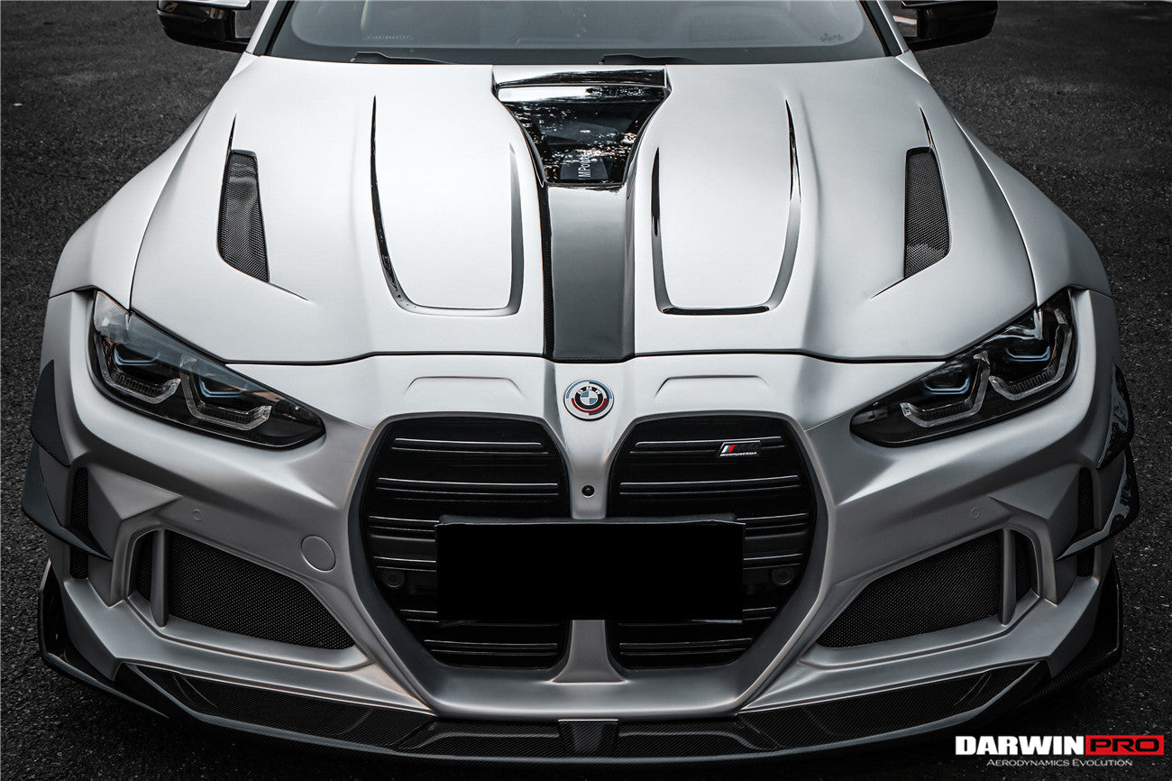2021-2024 BMW M3 G80 G81 M4 G82 G83 IMP Performance Carbon Fiber Hood - DarwinPRO Aerodynamics
