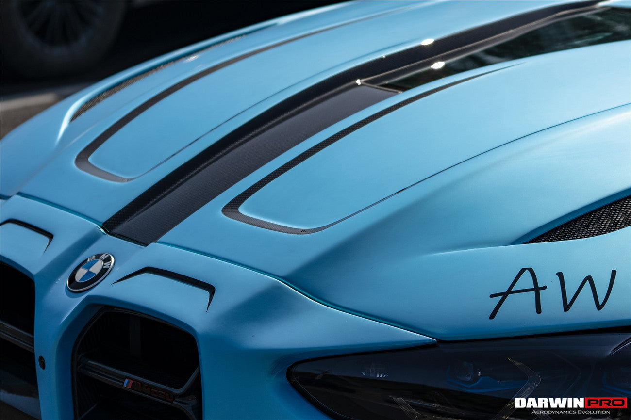 2021-2024 BMW M3 G80 G81 M4 G82 G83 IMP Performance Carbon Fiber Hood - DarwinPRO Aerodynamics