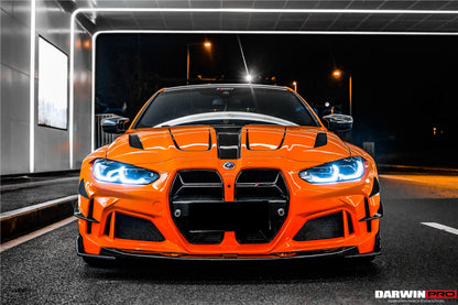 DarwinPRO 2021-UP BMW M4 G82 G83 BKSSII Style Front Bumper and Front Fender and Side Skirts - DarwinPRO Aerodynamics