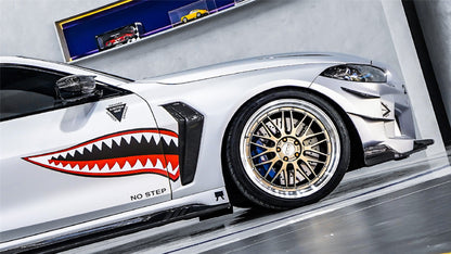 DarwinPRO 2021-UP BMW M4 G82 G83 BKSSII Style Front Bumper and Front Fender and Side Skirts - DarwinPRO Aerodynamics