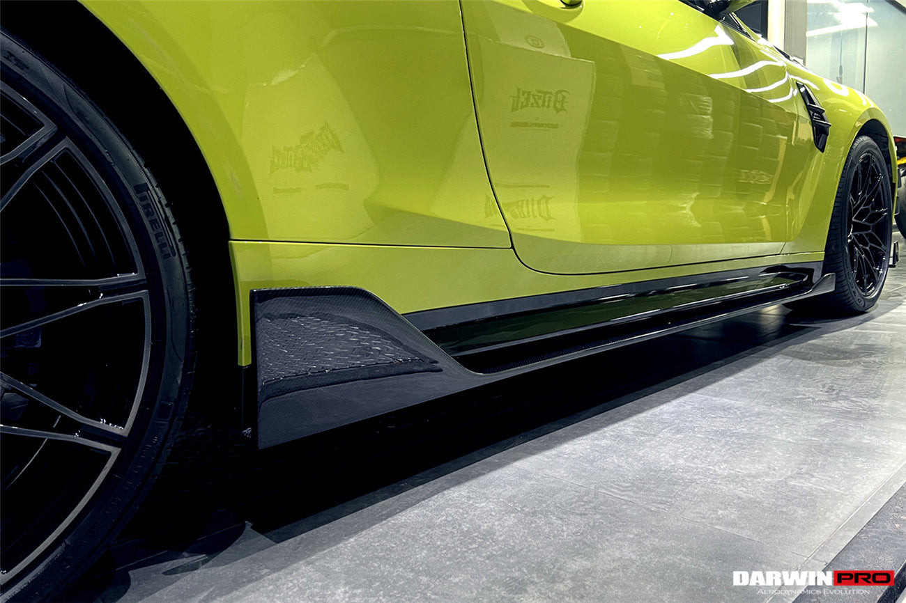 2021-UP BMW M4 G82 G83 BKSS Style Carbon Fiber Side Skirts