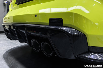 2021-UP BMW M4 G82 G83 M3 G80 MP Style Carbon Fiber Quad Rear Lip